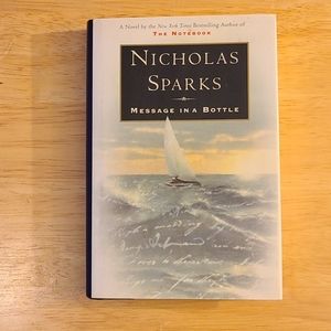 Message in a Bottle by Nicholas Sparks Hard Cover